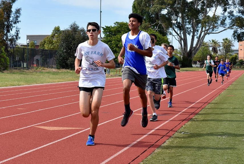 Boys Middle School Track 2018