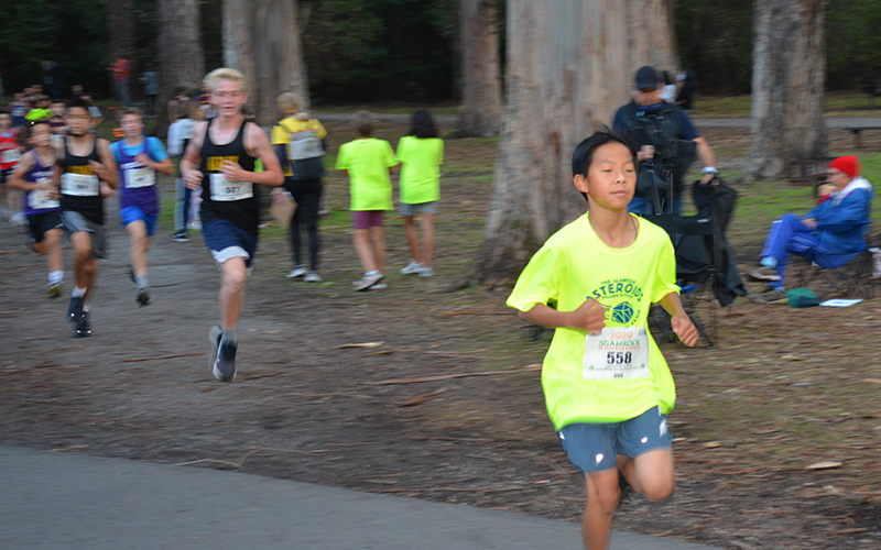 Alameda Asteroids at the Kennedy Grove Championship meet