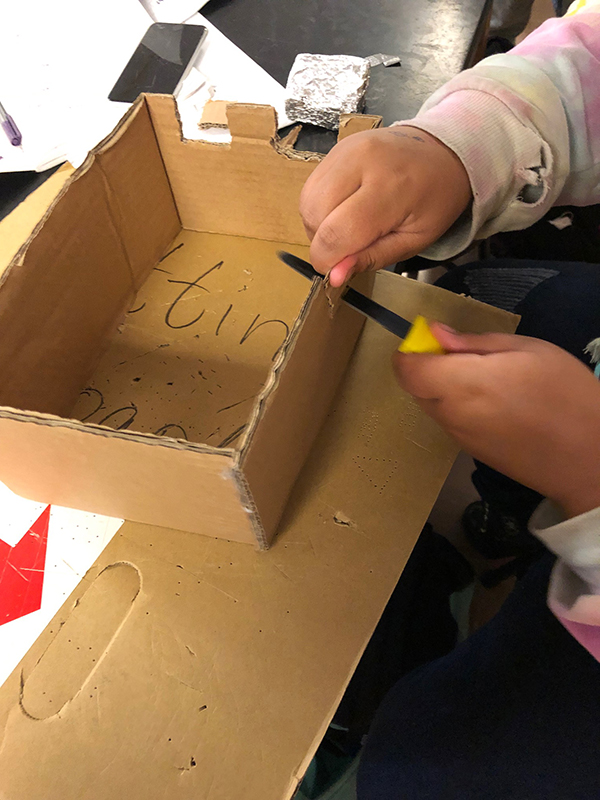 classroom cardboard cutter