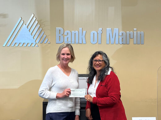 Bank of Marin donation 2022