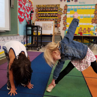 Yoga for students with adaptive needs