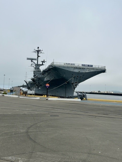 Field trip to USS Hornet