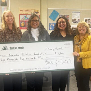 Bank of Marin grant 2025