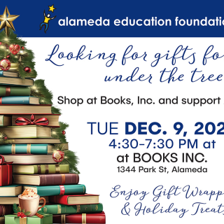 Books Inc fundraiser for AEF