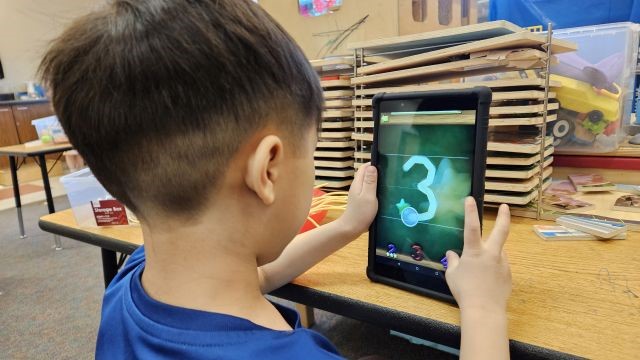 Technology upgrade in Mr. Shih's TK class