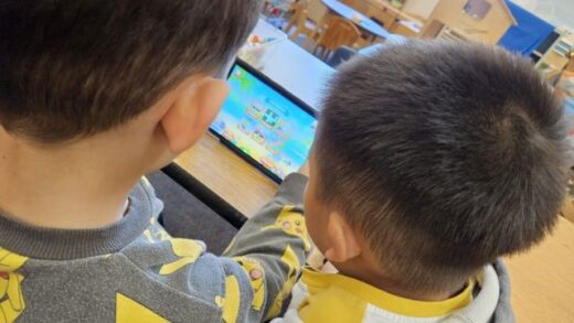 Technology upgrade in Mr. Shih's TK class