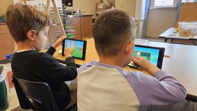 Technology upgrade in Mr. Shih's TK class