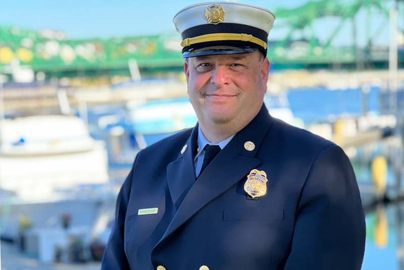 New Alameda Fire Chief Nick Luby