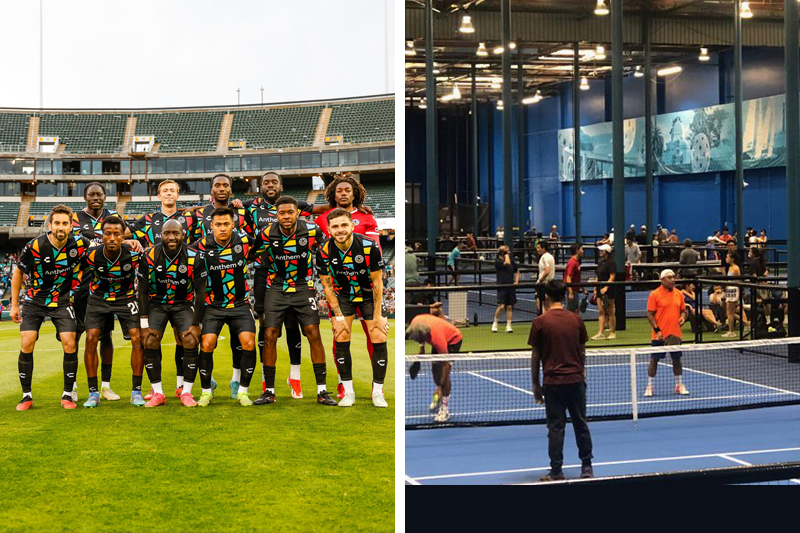 Oakland Roots and Hub Pickleball