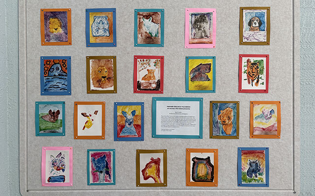 Student Artwork at See Spot Run