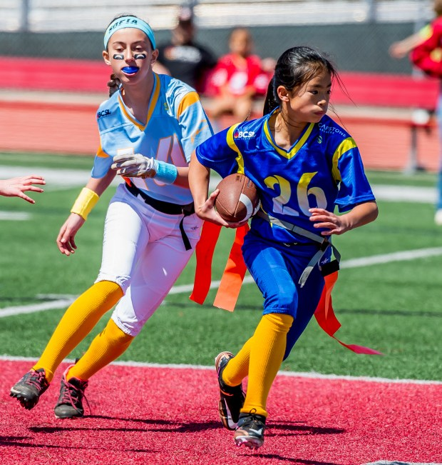 AEF girls flag football