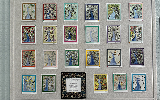 Student Art at See Spot Run