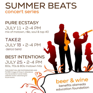 Alameda South Shore Summer Beats support AEF