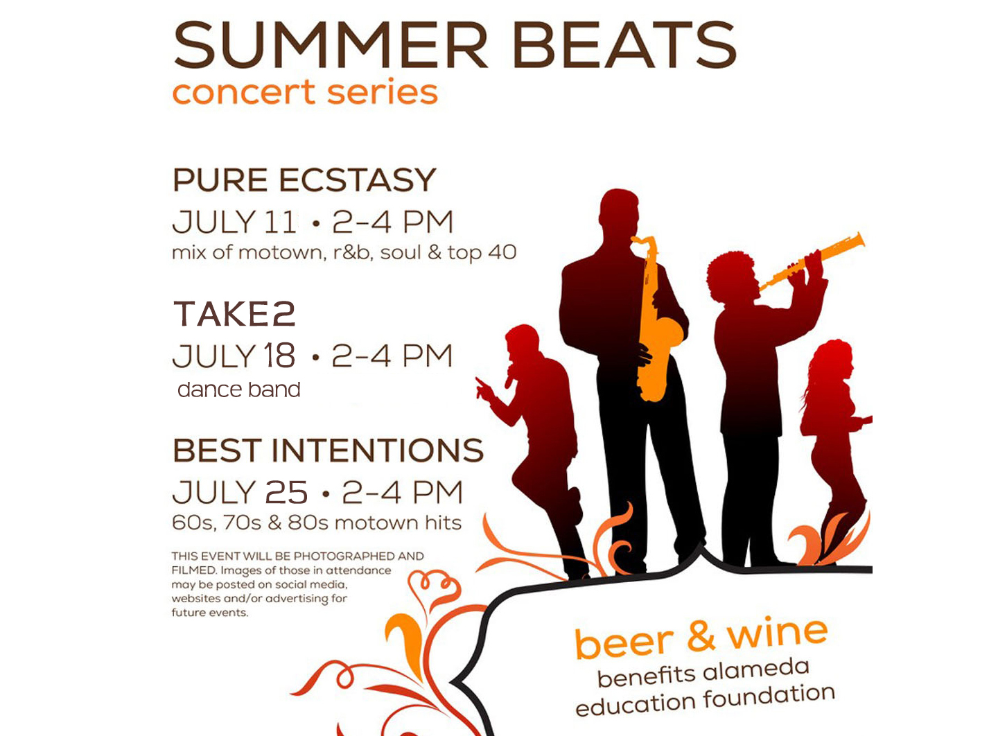 Alameda South Shore Summer Beats support AEF